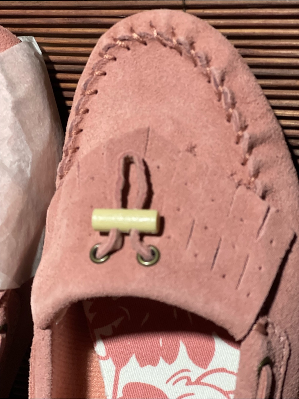 NIB Women’s Dockers “Medium Pink Suede”Gypsy style loafers Sz 10 M